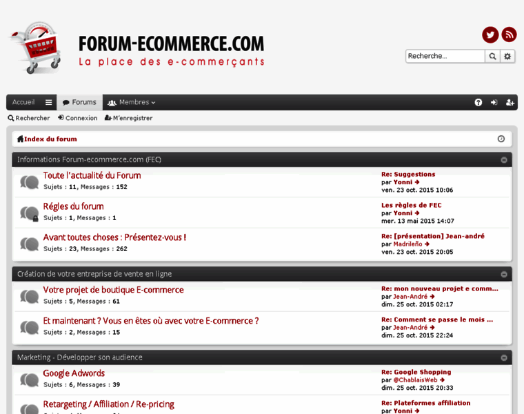 Forum-e-commerce.com thumbnail