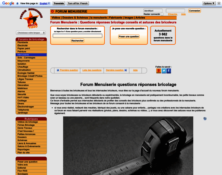 Forum-menuiserie.com thumbnail