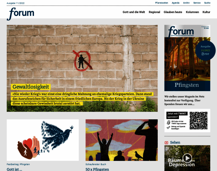 Forum-pfarrblatt.ch thumbnail