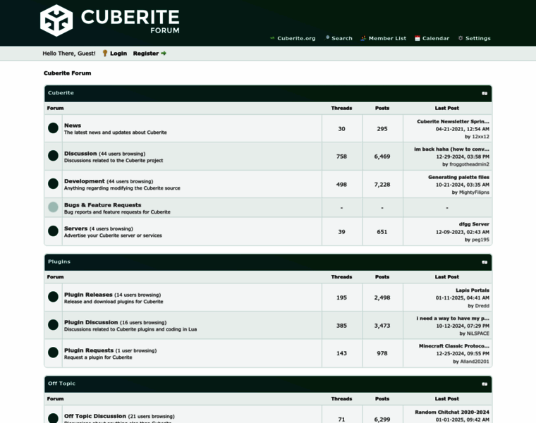 Forum.cuberite.org thumbnail Forum.cuberite.org thumbnail