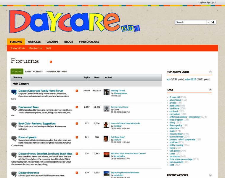 Forum.daycare.com thumbnail