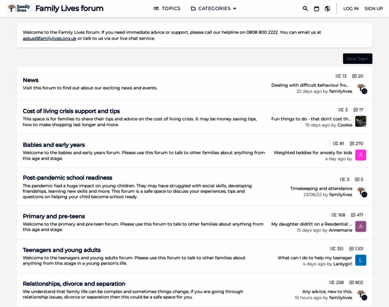 Forum.familylives.org.uk thumbnail