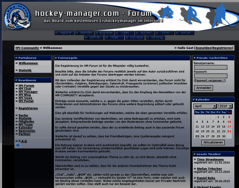 Forum.hockey-manager.com thumbnail