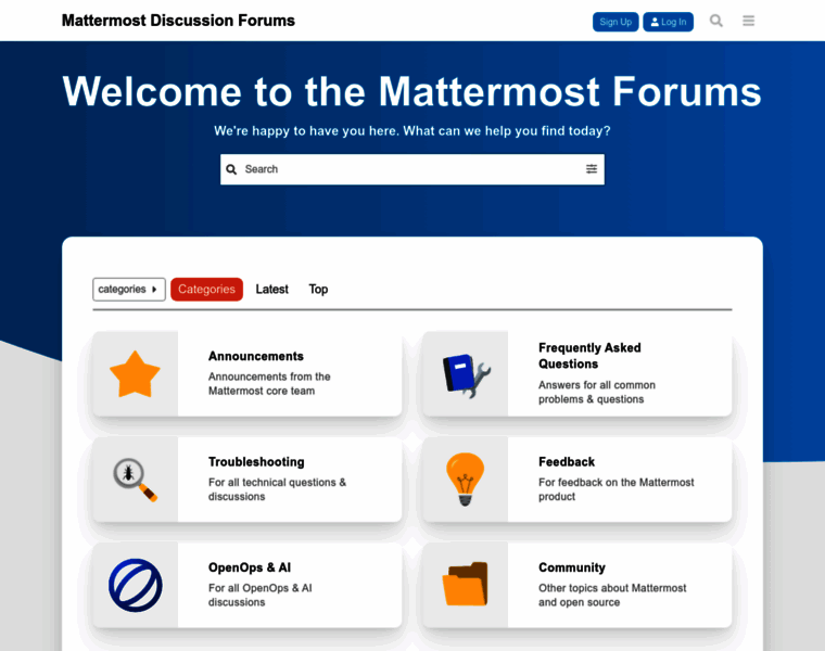 Forum.mattermost.org thumbnail