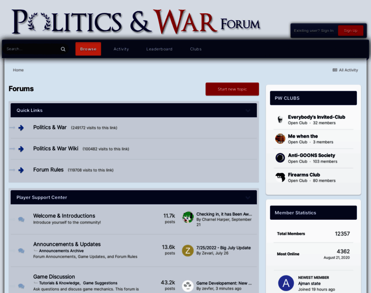Forum.politicsandwar.com thumbnail