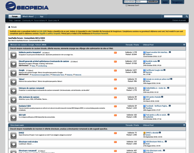 Forum.seopedia.ro thumbnail