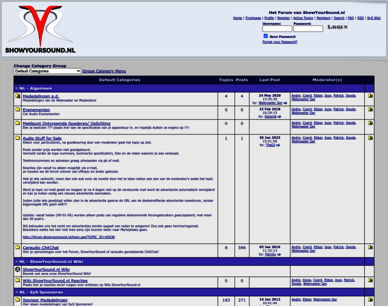 Forum.showyoursound.nl thumbnail