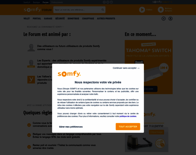 Forum.somfy.fr thumbnail