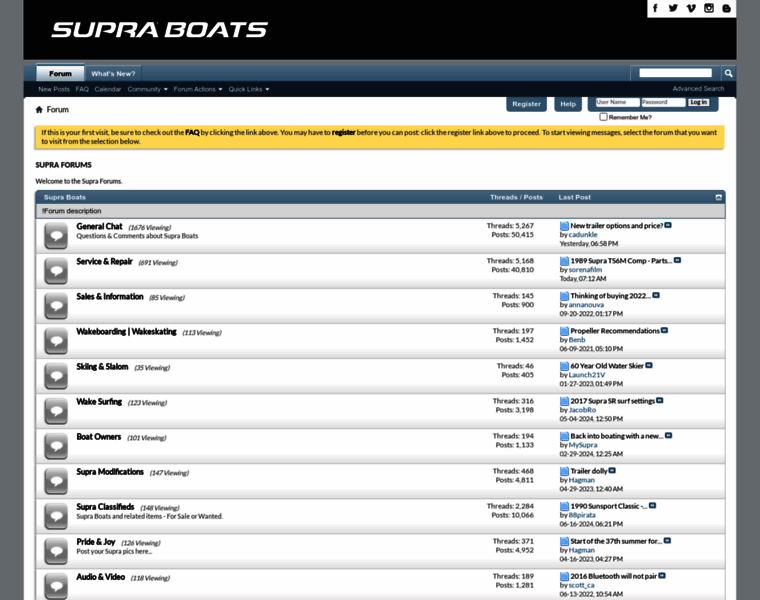 Forum.supraboats.com thumbnail