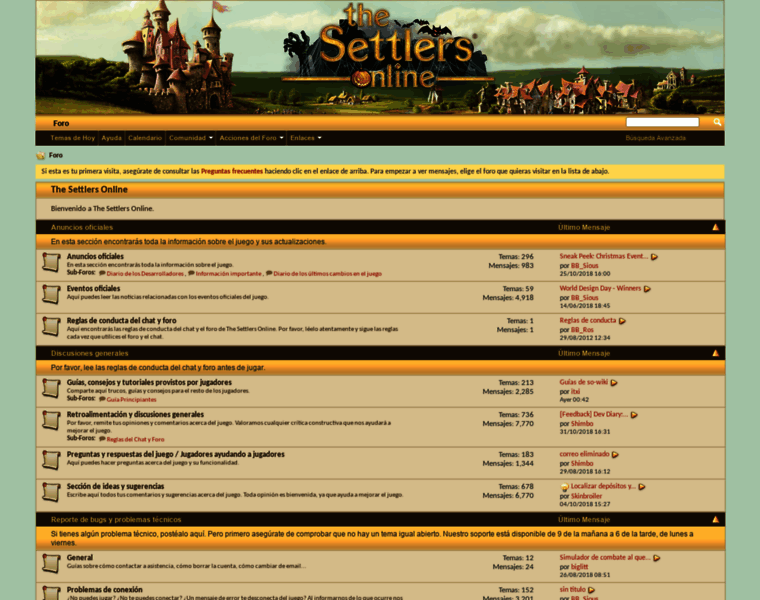 Forum.thesettlersonline.es thumbnail