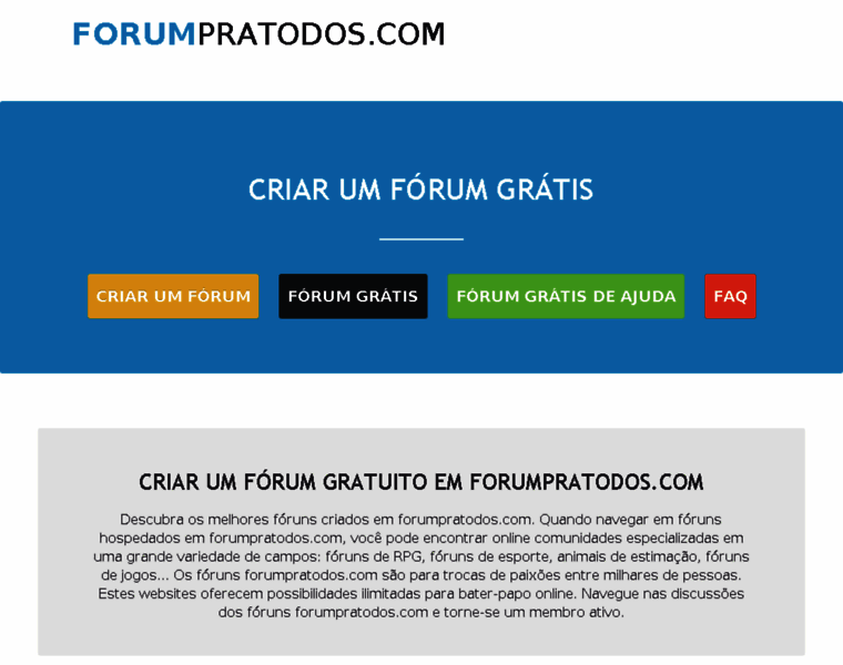 Forumpratodos.com thumbnail