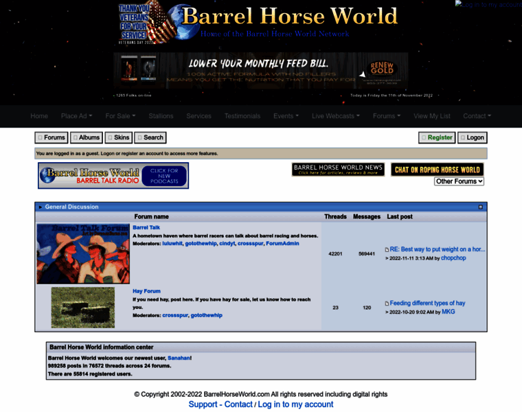 Forums.barrelhorseworld.com thumbnail