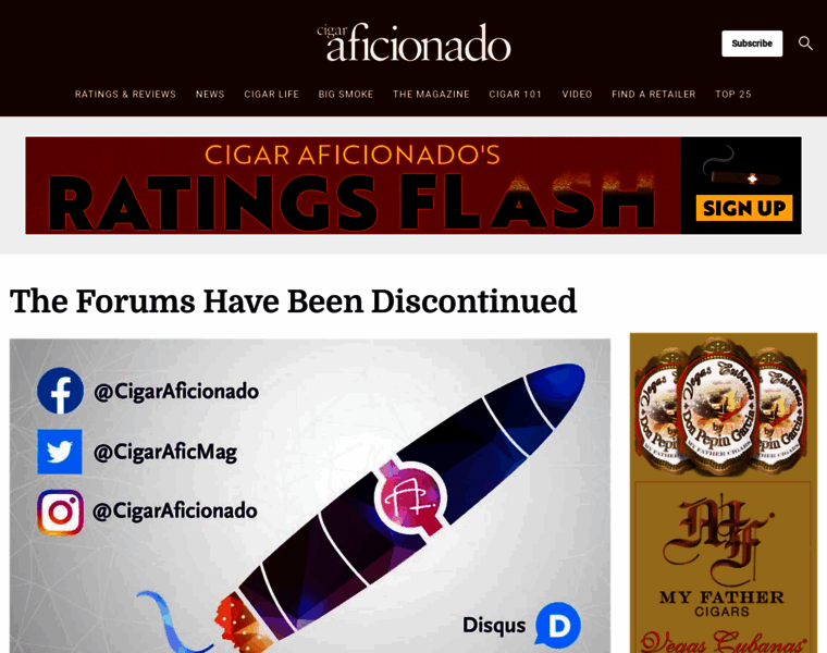 Forums.cigaraficionado.com thumbnail