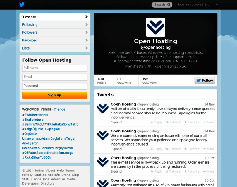 Forums.openhosting.co.uk thumbnail