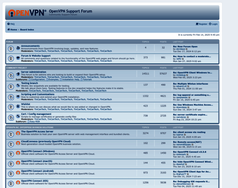 Forums.openvpn.net thumbnail
