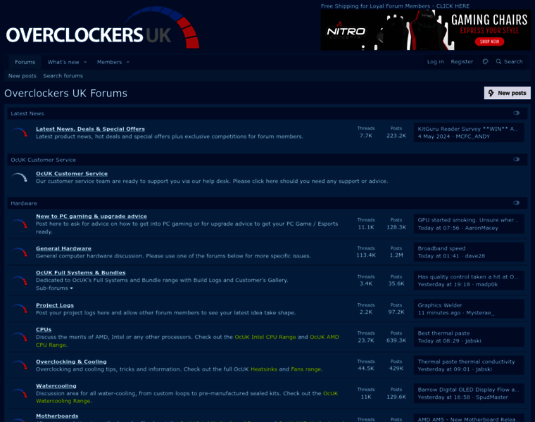 Forums.overclockers.co.uk thumbnail