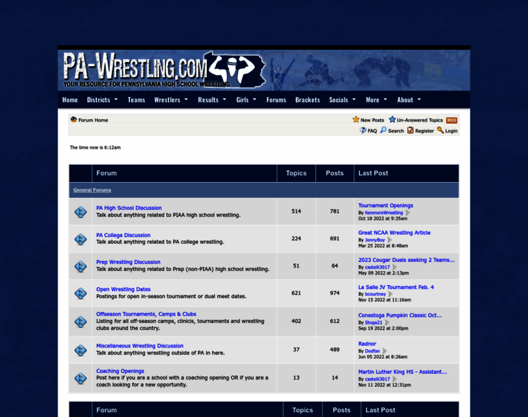 Forums.pa-wrestling.com thumbnail