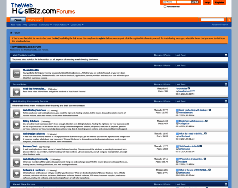 Forums.thewebhostbiz.com thumbnail