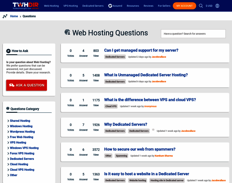 Forums.thewebhostingdir.com thumbnail