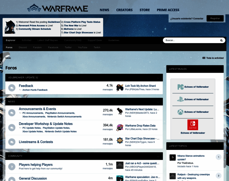 Forums.warframe.com thumbnail