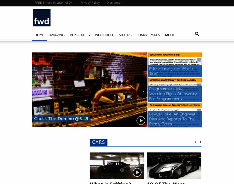 Forwardedemails.com thumbnail