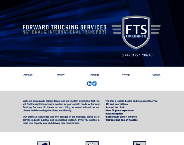 Forwardtrucking.co.uk thumbnail