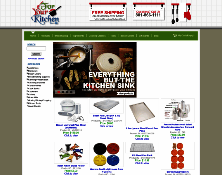 Foryourkitchen.com thumbnail