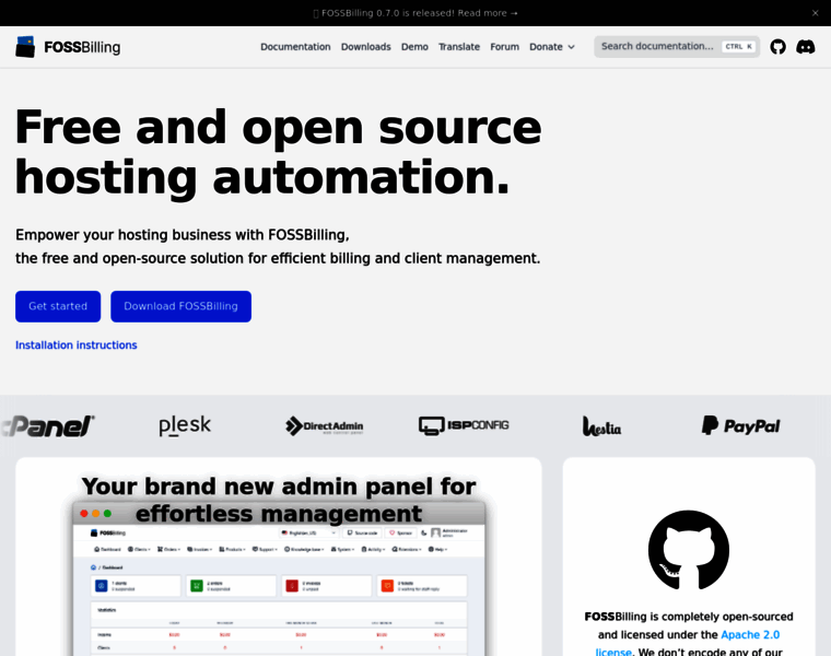 Fossbilling.org thumbnail