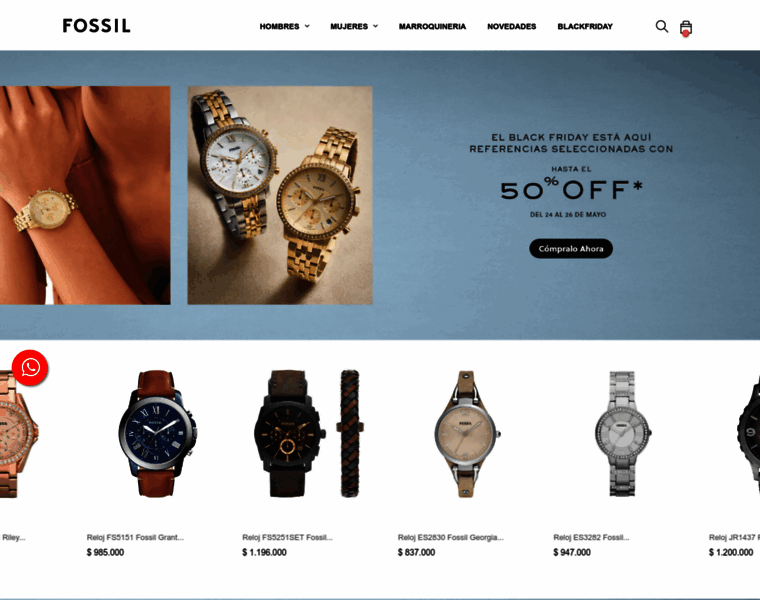 Fossil.com.co thumbnail