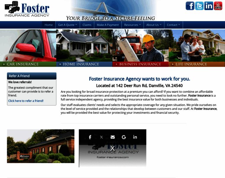 Foster-insurance.com thumbnail