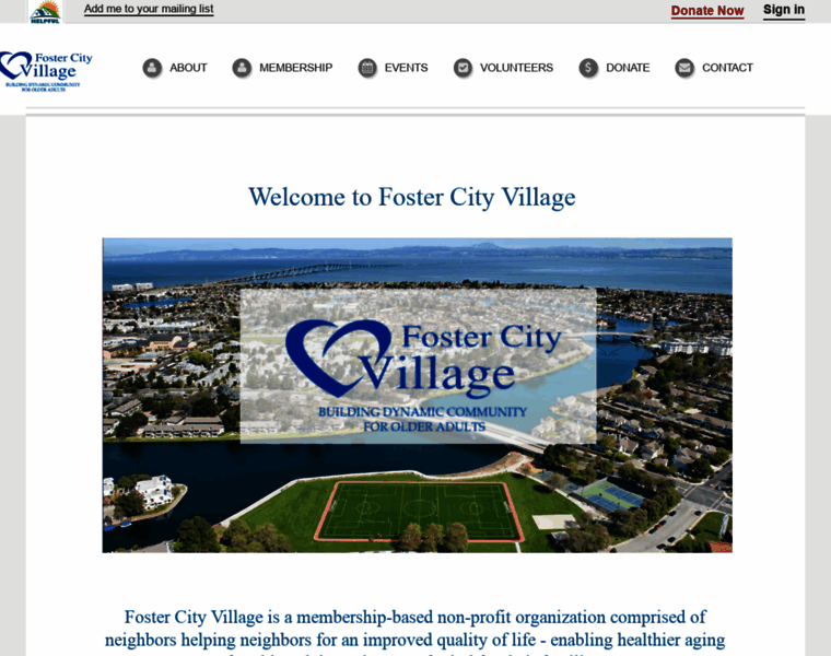 Fostercityvillage.org thumbnail