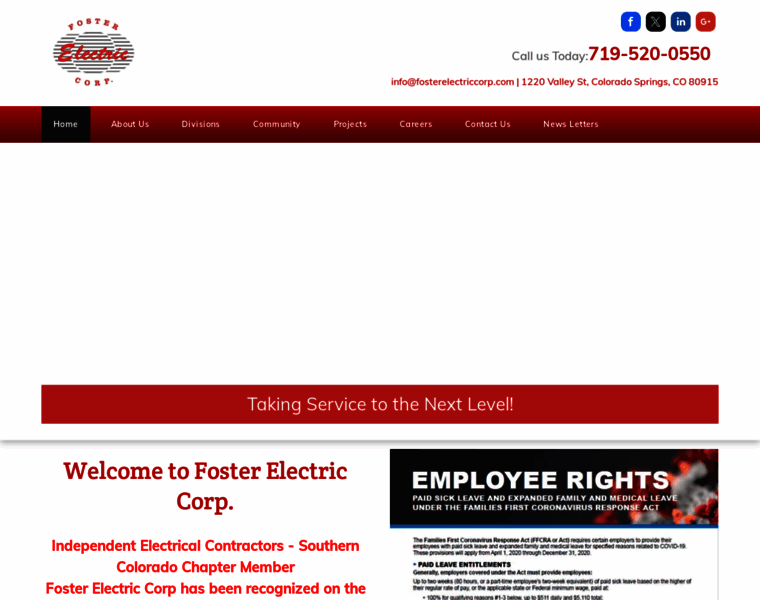 Fosterelectriccorp.com thumbnail