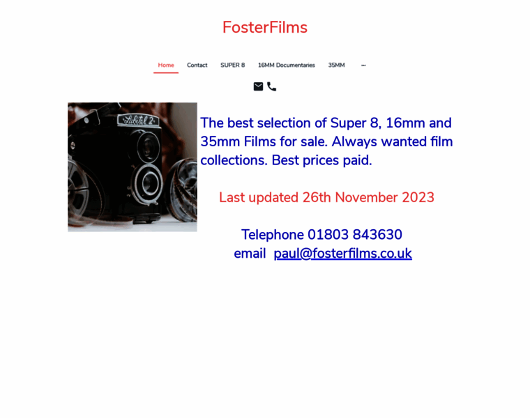 Fosterfilms.co.uk thumbnail