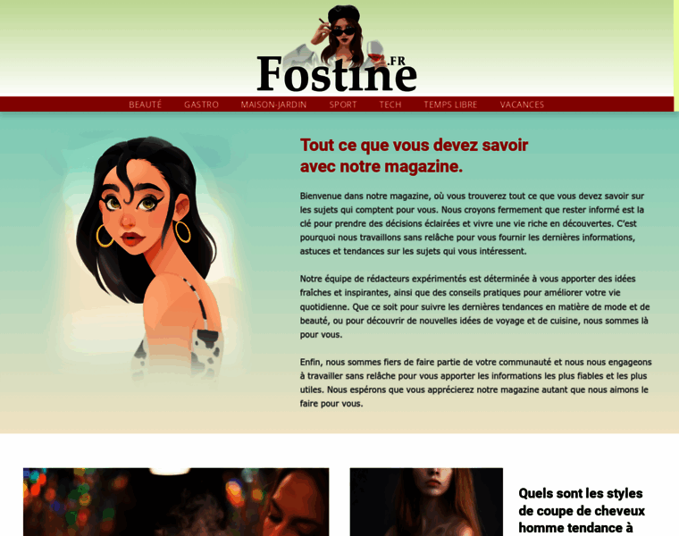 Fostine.fr thumbnail