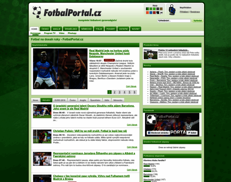 Fotbalportal.cz thumbnail