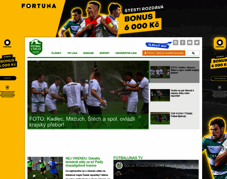 Fotbalunas.cz thumbnail