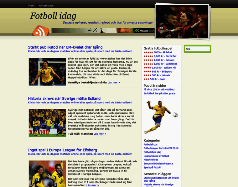 Fotbollidag.com thumbnail