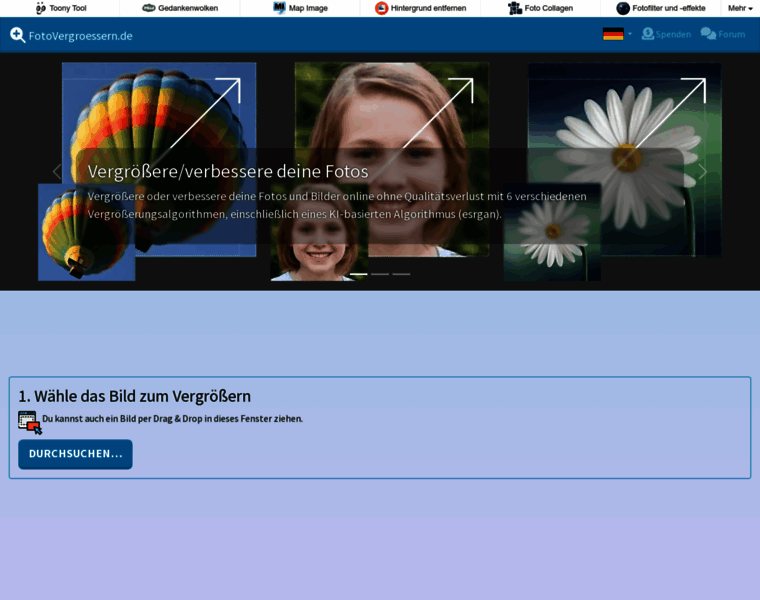 Fotovergroessern.de thumbnail