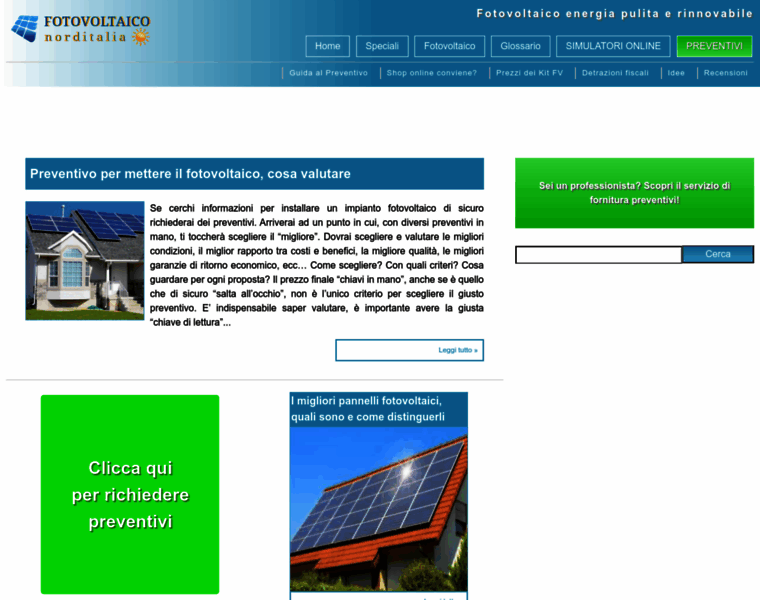 Fotovoltaiconorditalia.it thumbnail
