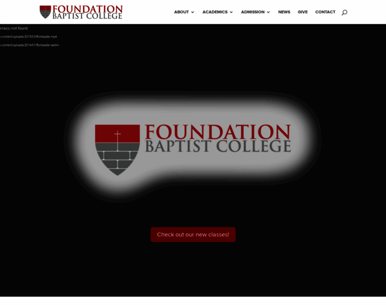 Foundationbaptistcollege.com thumbnail