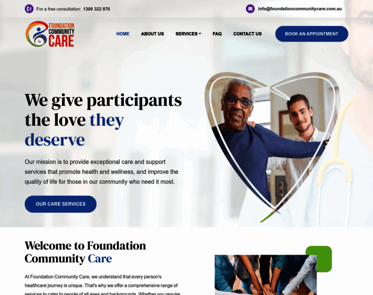 Foundationcommunitycare.com.au thumbnail
