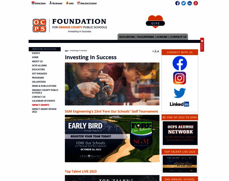 Foundationforocps.org thumbnail
