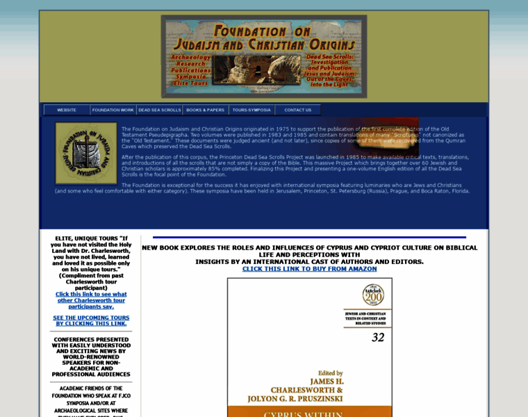 Foundationjudaismchristianorigins.org thumbnail