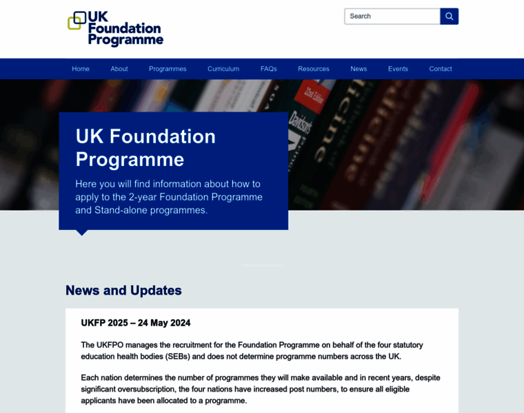 Foundationprogramme.nhs.uk thumbnail