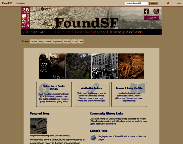 Foundsf.org thumbnail