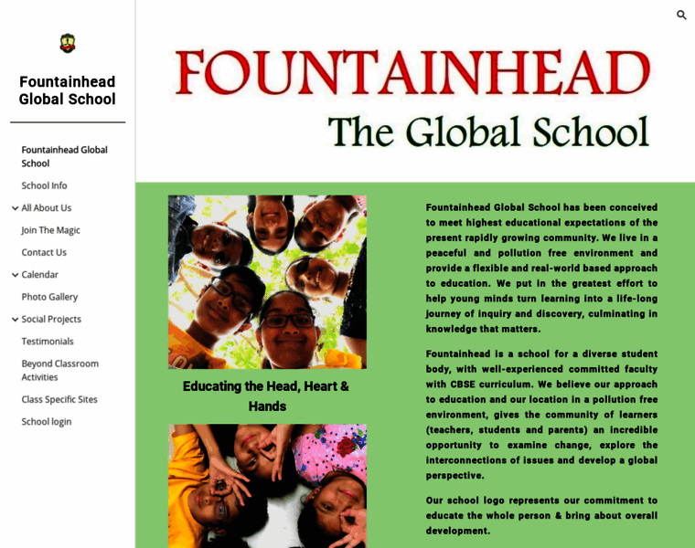 Fountainheadschool.in thumbnail