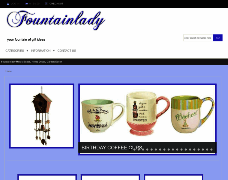 Fountainlady.com thumbnail
