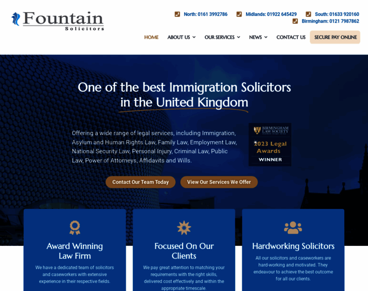 Fountainsolicitors.com thumbnail