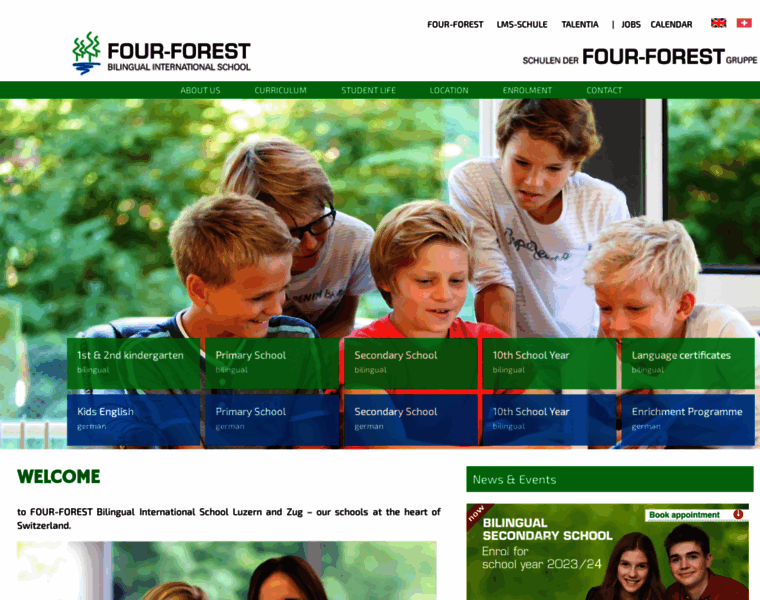 Four-forestschool.ch thumbnail
