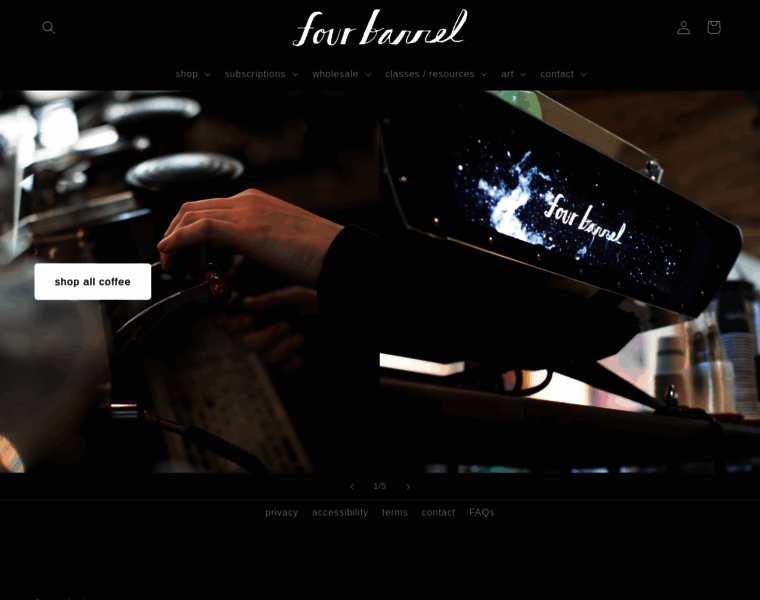 Fourbarrelcoffee.com thumbnail